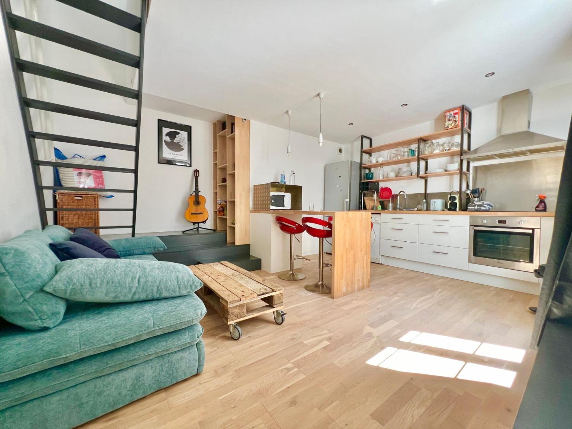 Appartement Sur Le Port - Duplex Cosy & Moderne Face Au Port - Wifi Gratuite - Parfaitement Equipe Λα Ροσέλ Εξωτερικό φωτογραφία